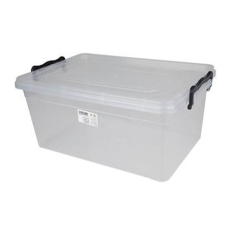 Storage Box with Clips - 14 Litre